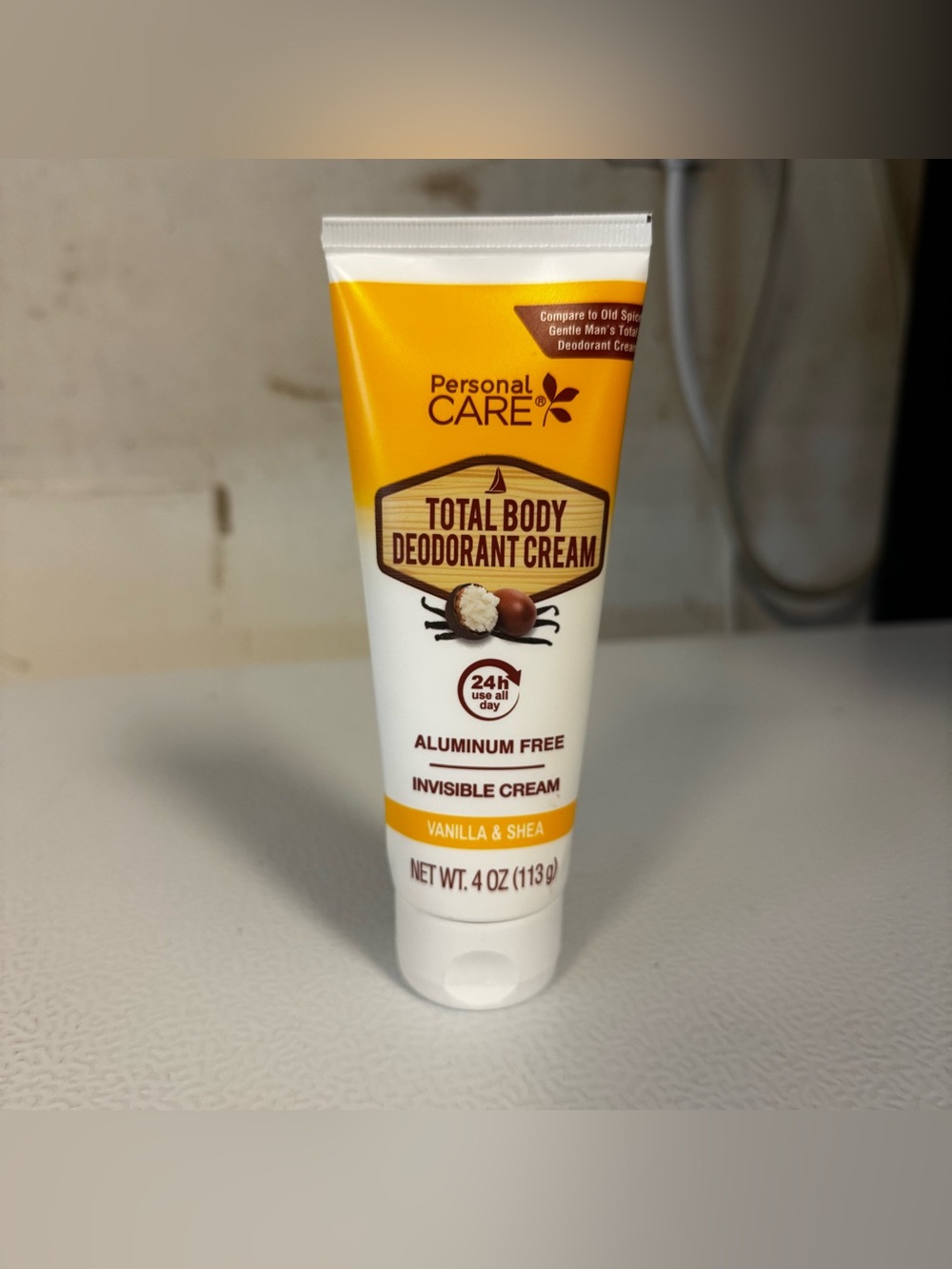 Total Body Deodorant Cream